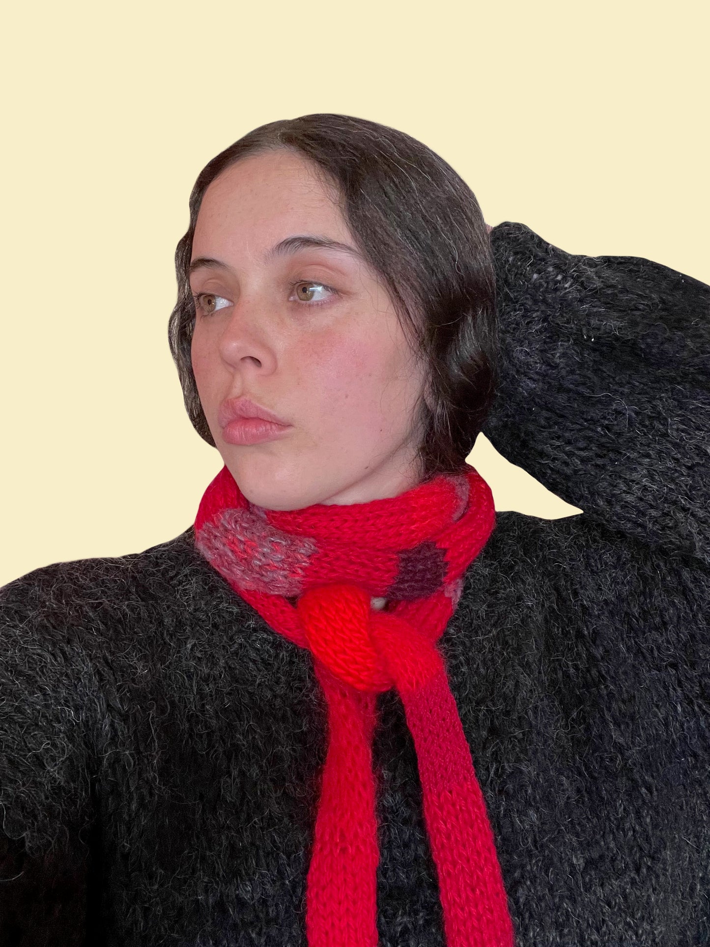 CHERRY SCARF