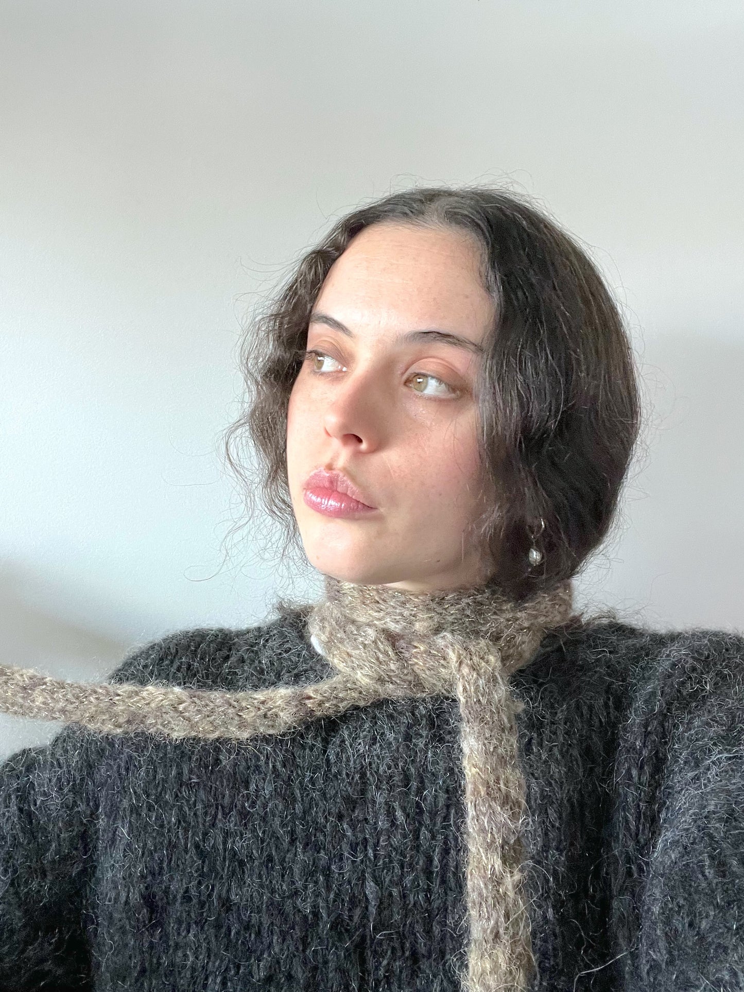 MOCHA SCARF