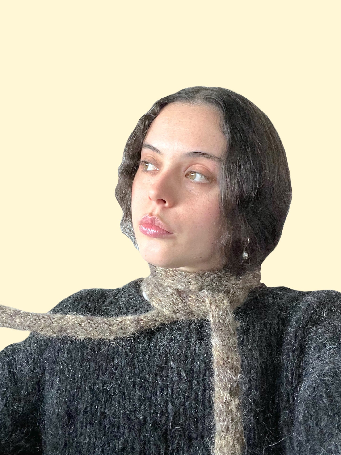 MOCHA SCARF